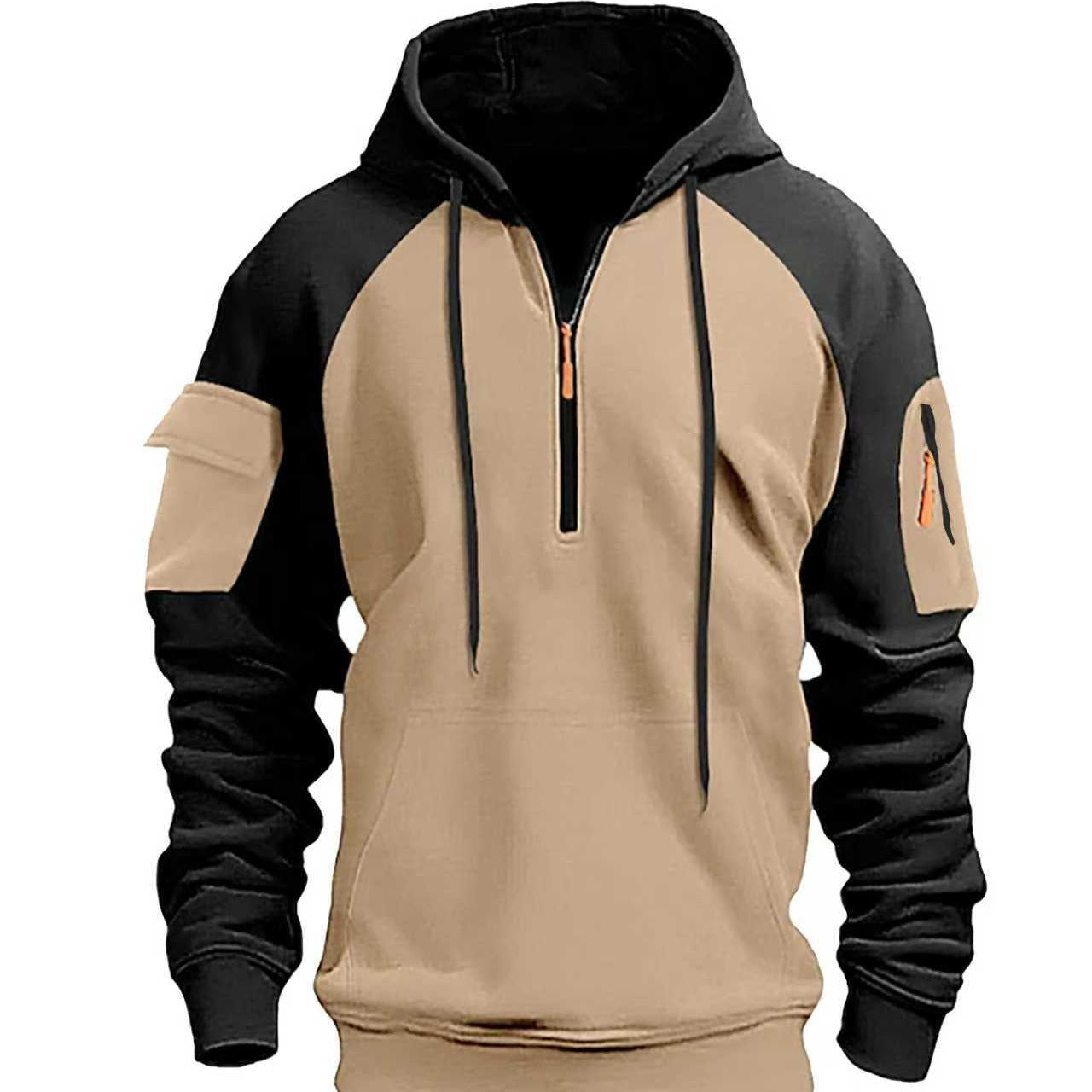 Herren Kapuzenjacke Funktional Wasserabweisend - BerlinGlamour
