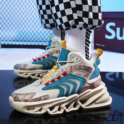 Damen Sneaker Sportlich Flexibel Laufschuhe Mit Dämpfung