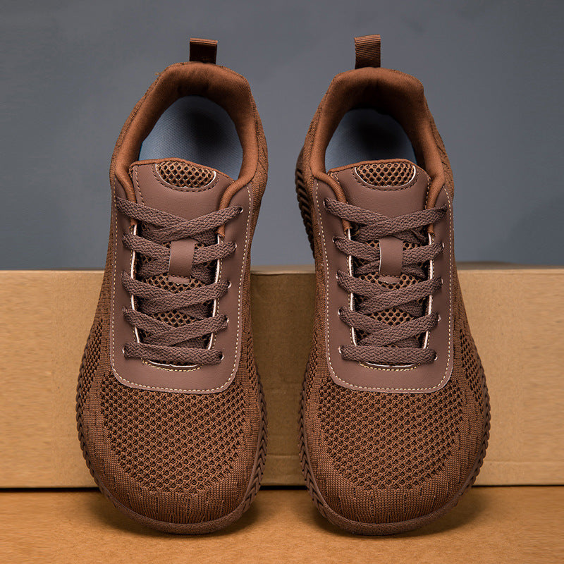 Damen Sport-Sneaker Atmungsaktiv Mesh Obermaterial Rutschfest