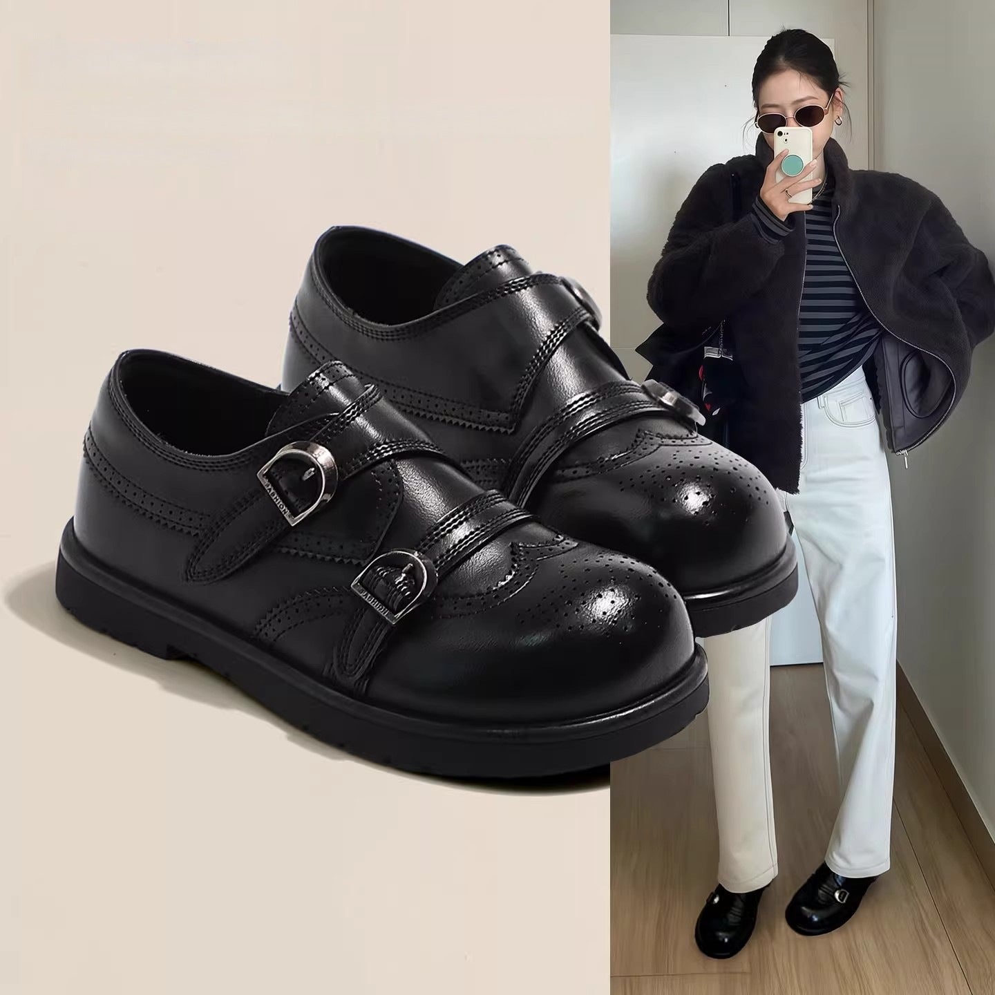 Damen Schnürschuhe Elegantes Design Höherer Absatz - BerlinGlamour