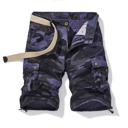Herren Cargo Shorts Vieltaschen verstellbar Gr. 28-38