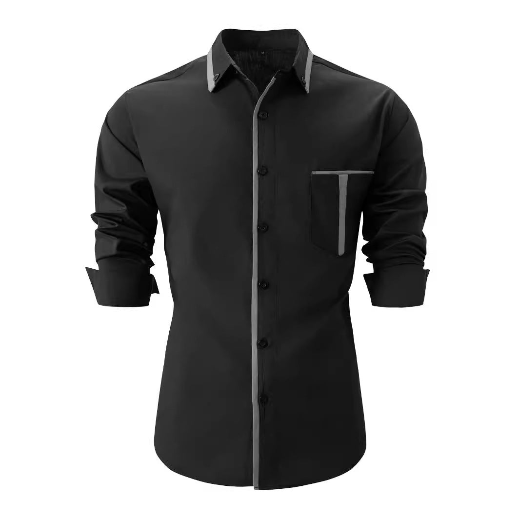 Herren Langarmhemd Casual Berlin Style - BerlinGlamour
