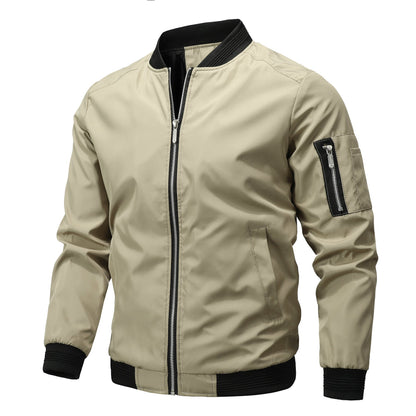 Leichte Bomberjacke Urban Style Schwarz - BerlinGlamour