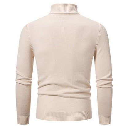 Herren Rollkragenpullover Elegantes Strickdesign Modern