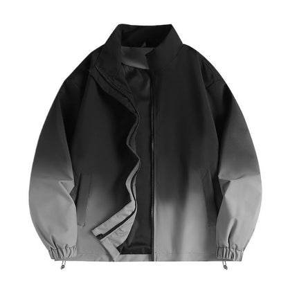 Herren Übergangsjacke Modern Farbverlauf Stylisch