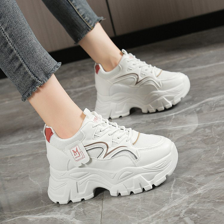 Damen Sneaker Chunky atmungsaktiv Trendsohle - BerlinGlamour