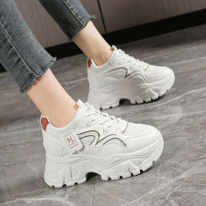 Damen Sneaker Chunky atmungsaktiv Trendsohle - BerlinGlamour