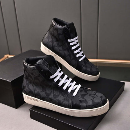 Damen Sneaker High-Top Sportlich Moderne Schuhe - BerlinGlamour