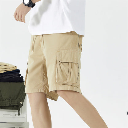 Herren Cargo Shorts Leicht Bequem Mit vielen Taschen