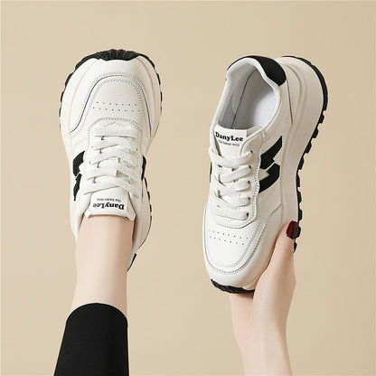 Damen Sneaker Bequem Chunky Modern