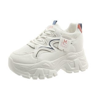 Damen Sneaker Chunky atmungsaktiv Trendsohle