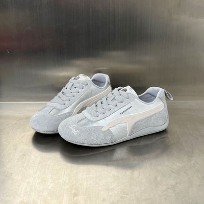 Damen Sneaker Elegant Rutschfest Weite Passform