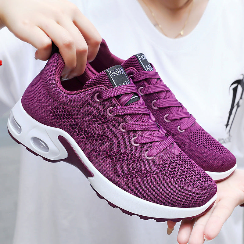 Damen Sneaker Sport Mesh Leicht Dämpfung - BerlinGlamour