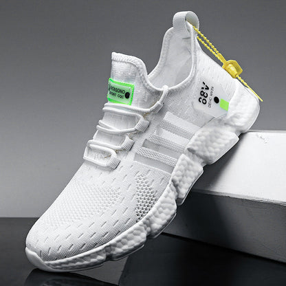 Damen Sneaker Leicht Atmungsaktiv Flex-Sohle Sportlich