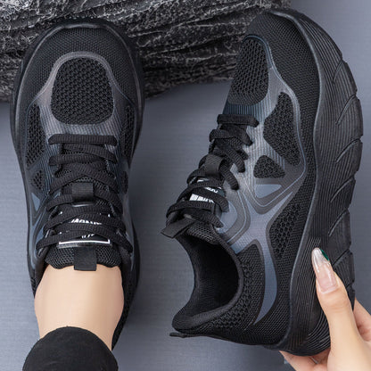 Damen Laufschuhe Leicht Sportlich Atmungsaktiv Mesh