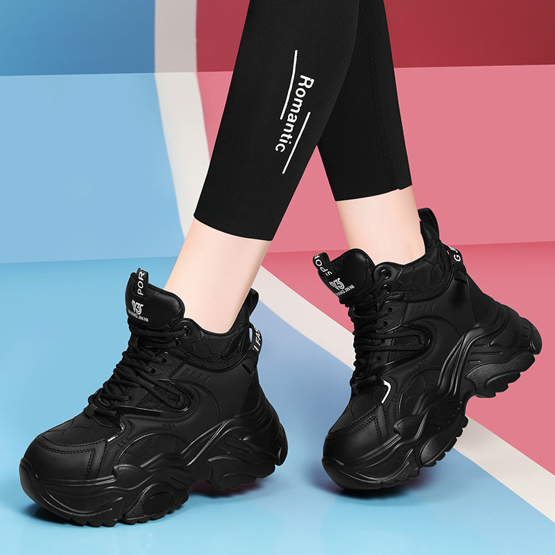 Damen Sneaker High Top Stabile Modische Sportschuhe