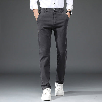 Herren Slim Fit Freizeithose Elegant Modern - BerlinGlamour