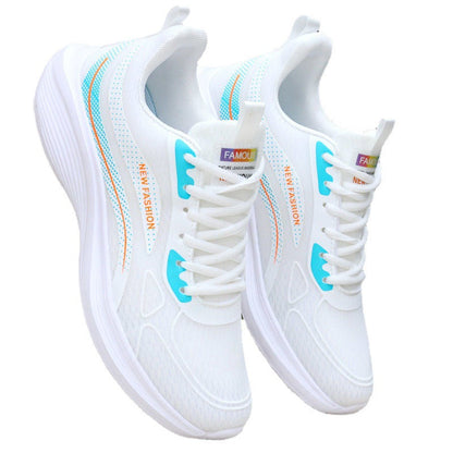 Damen Sneaker Modisch Atmungsaktiv Flexibel