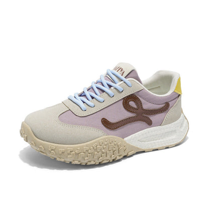 Damen Sneaker Modern Sportschuhe mit Komfort Sohle