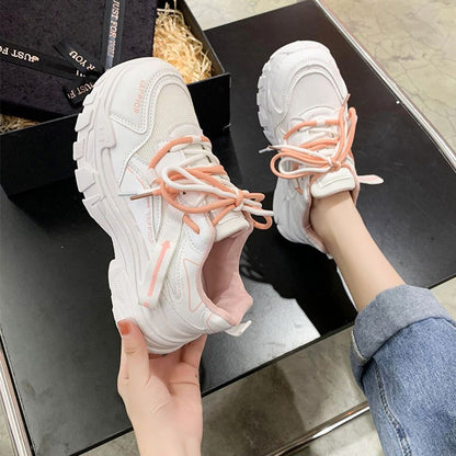 Damen Sneaker Sportlich Atmungsaktiv Laufschuhe Mit Dämpfung