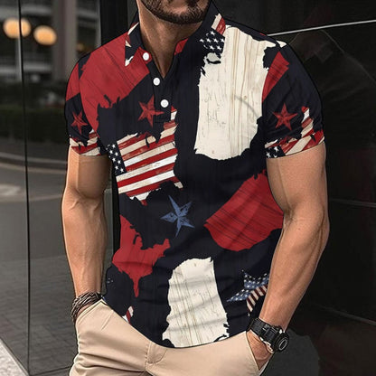 Herren Kurzarmhemd mit Berlin Design Modern - BerlinGlamour