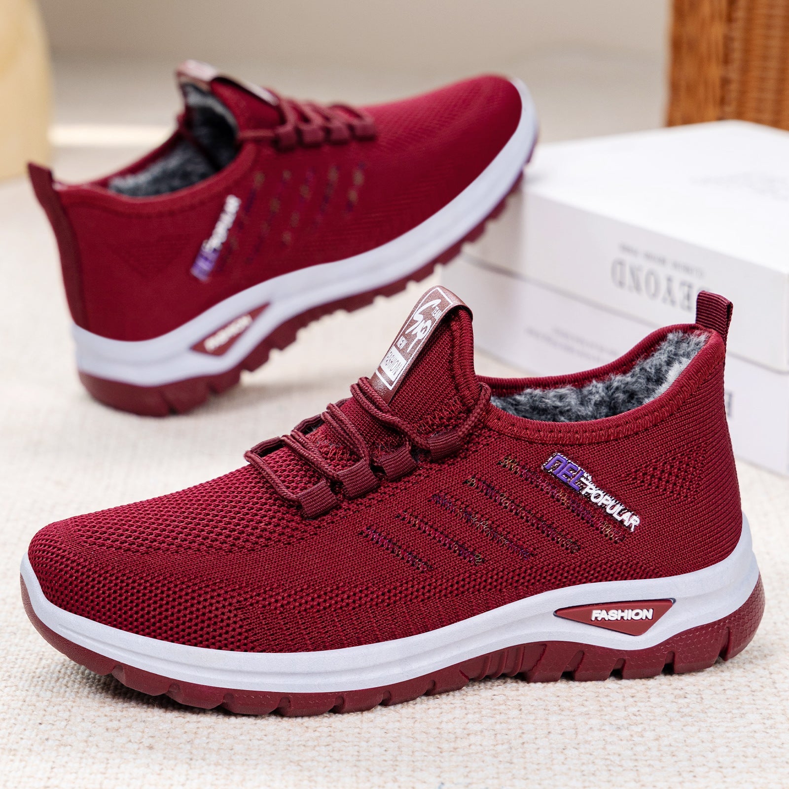Damen Sportschuhe Bequem Isoliert Winter - BerlinGlamour