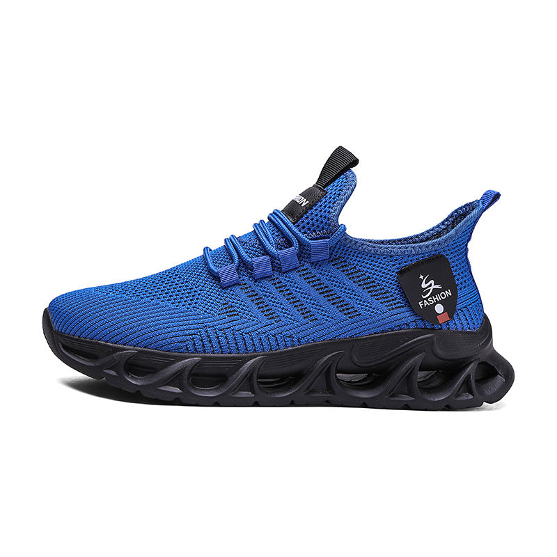 Damen Sneaker Atmungsaktiv Fitness Schuhe Rutschfest Elastisch