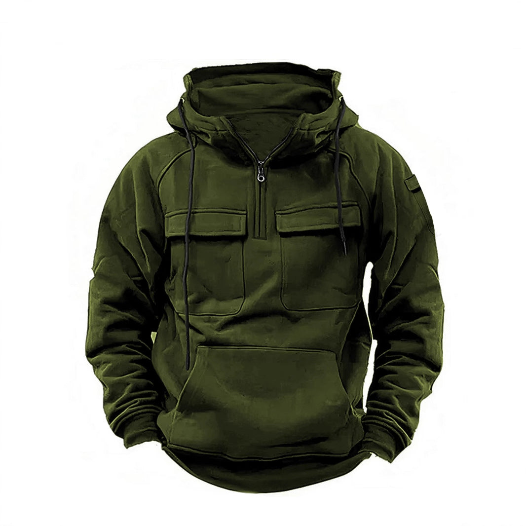 Herren Outdoor-Pullover Warm Isoliert mit Taschen