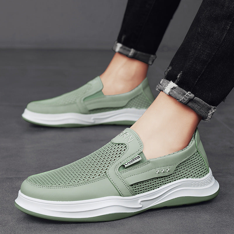 Damen Sneaker Slip-On atmungsaktiv bequem Mode