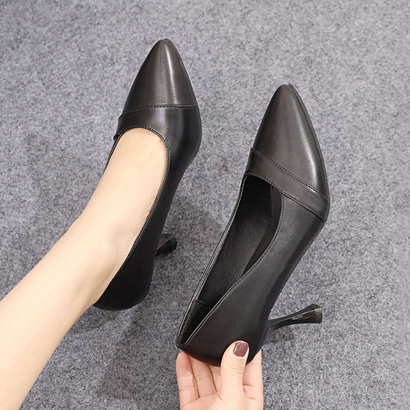 Damen Pumps Spitze Absatz Elegante Schuhe High Heel