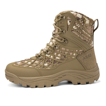 Herren Outdoor-Stiefel Robust Wasserdicht mit hoher Knöchelstütze