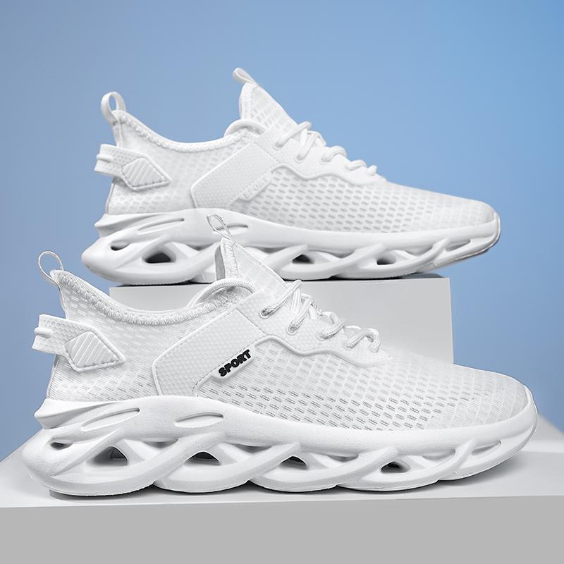 Damen Laufschuhe Sportlich Mesh Atmungsaktiv Leicht