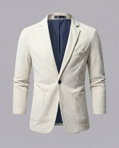 Maßgefertigter Herren Blazer Karierter Slim Fit
