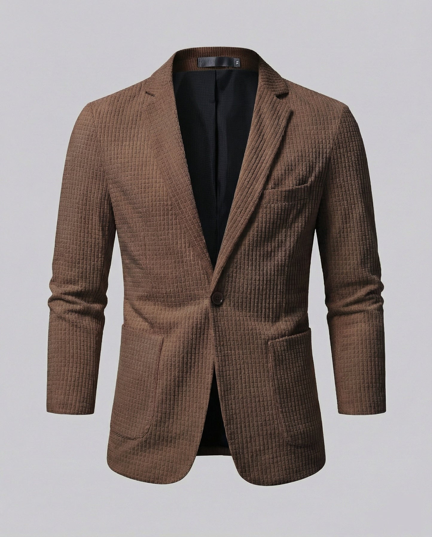 Maßgefertigter Herren Blazer Karierter Slim Fit