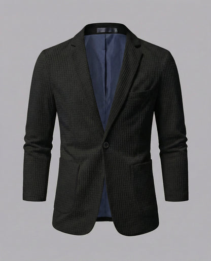 Maßgefertigter Herren Blazer Karierter Slim Fit