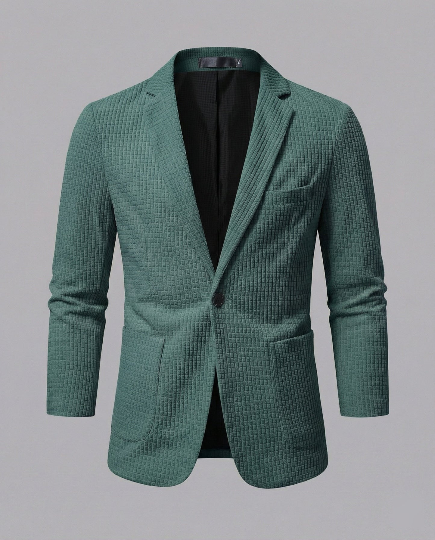 Maßgefertigter Herren Blazer Karierter Slim Fit