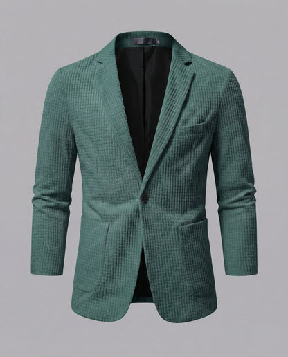 Maßgefertigter Herren Blazer Karierter Slim Fit