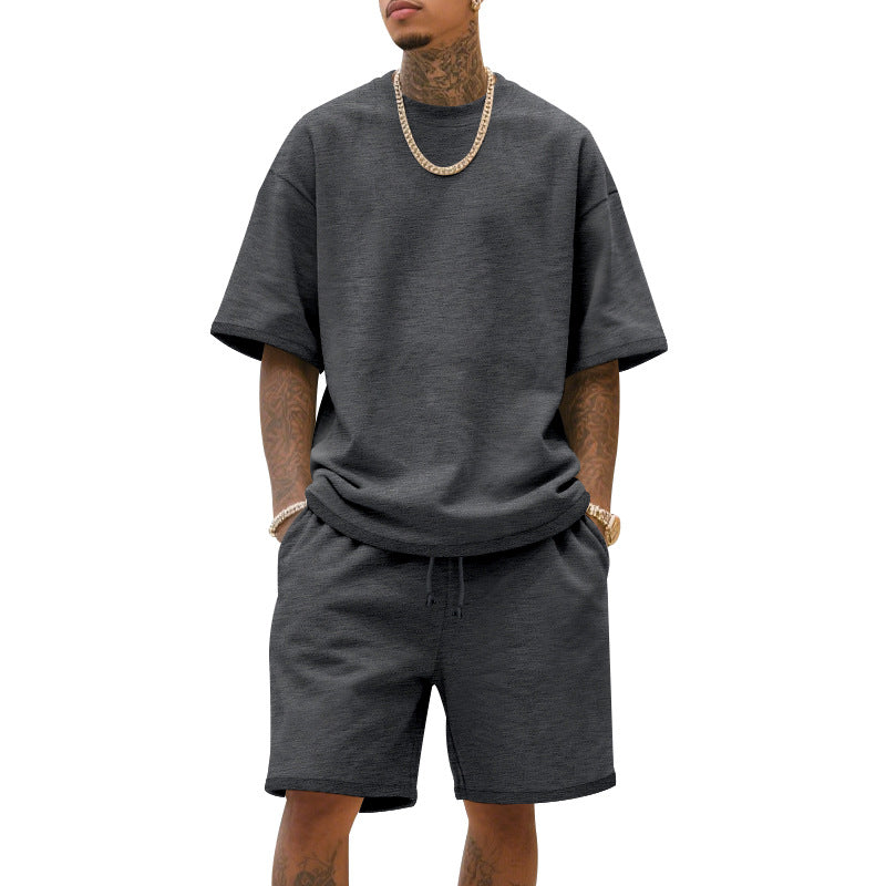 Herren Sportset atmungsaktiv Komfort Baumwollmix Casual