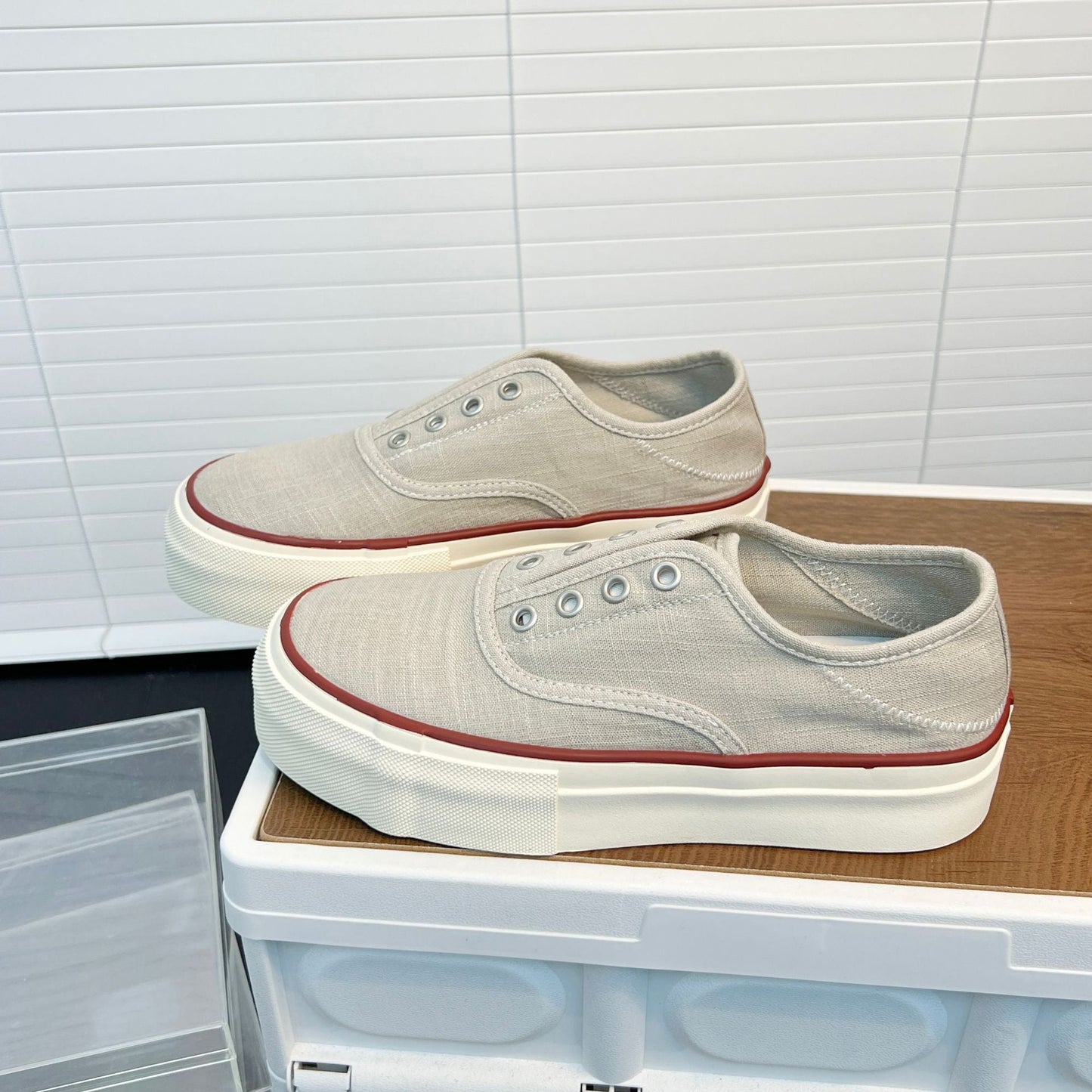 Damen Sneaker Leicht Bequem Rutschfest Schwarz