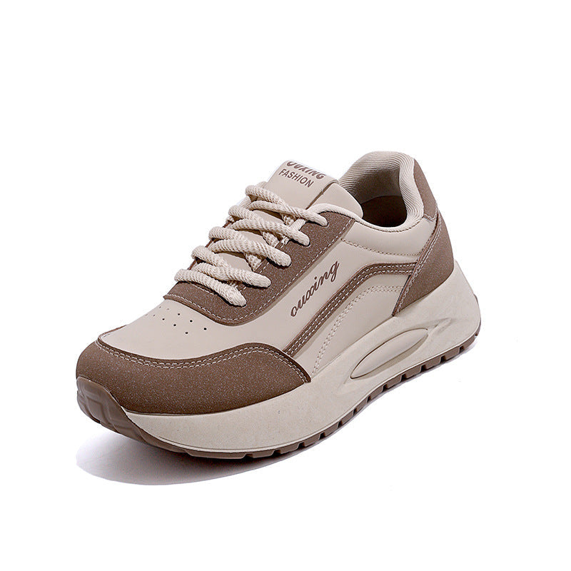 Damen Sneaker Plateau atmungsaktiv Mesh Komfort
