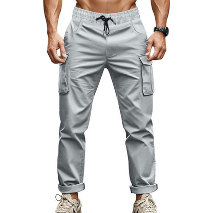 Herren Cargo-Hose Bequem Mit Seitentaschen Elastisch