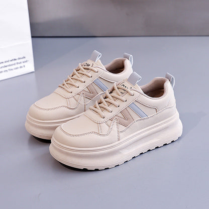 Damen Sneaker Chunky Bequem Rutschfest Komfortschuhe
