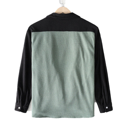Herren Karo-Hemd Lässig Modern Berlin Stil