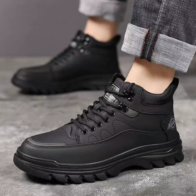 Herren Winterstiefel Robust Wasserdicht Rutschfest - BerlinGlamour