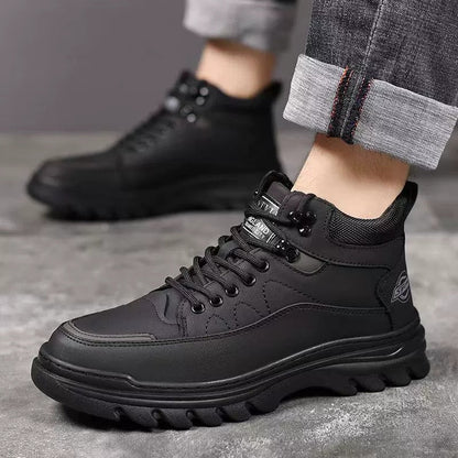 Herren Winterstiefel Robust Wasserdicht Rutschfest - BerlinGlamour