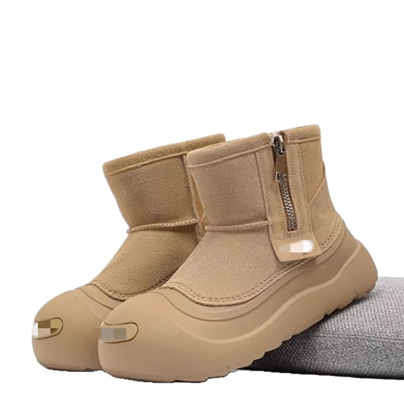 Damen Winterstiefel Gefüttert Rutschfest Mode