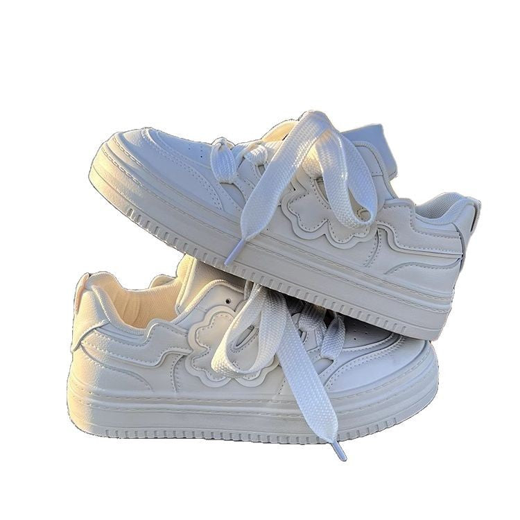 Damen Sneaker Bequem Blüten Design Trendy
