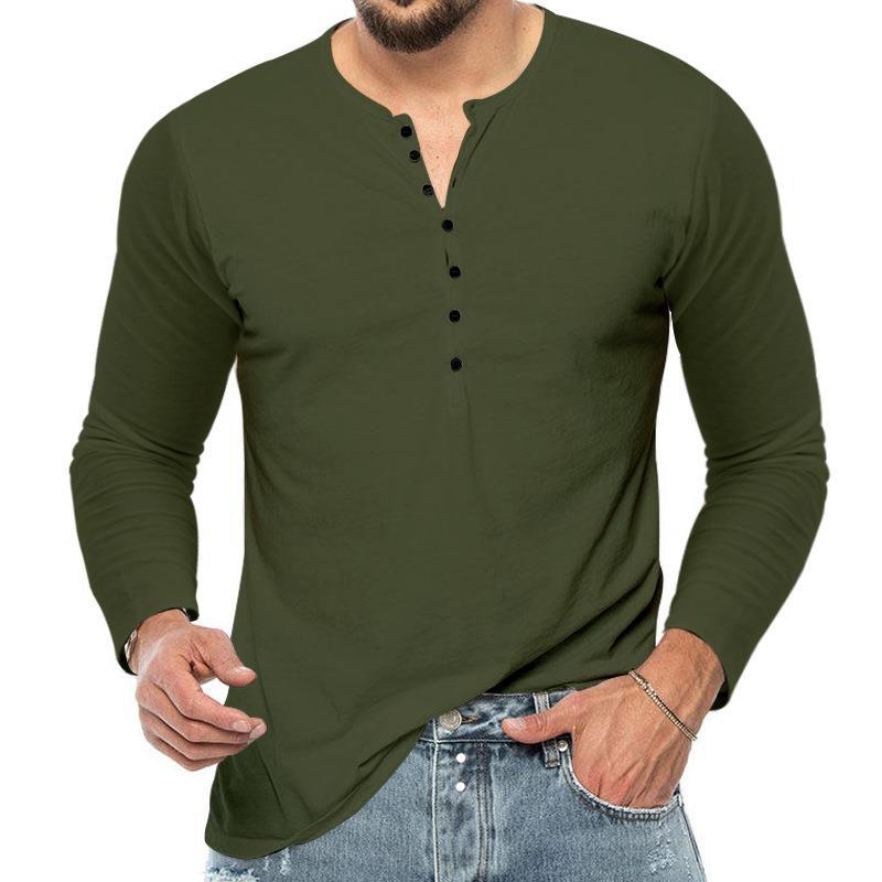 Herren Langarmhemd Elegant Modern Trendy