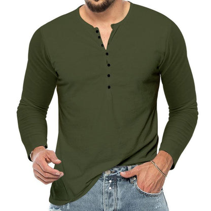 Herren Langarmhemd Elegant Modern Trendy