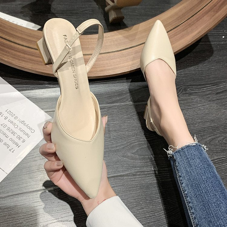 Damen Sling Pumps Spitze Schuhe Hochhackig Elegante - BerlinGlamour